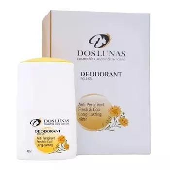 DOS LUNAS Шариковый дезодорант для тела ЦВЕТЫ АПЕЛЬСИНА антиперспирант 50.0