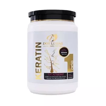 DOS LUNAS Восстанавливающая маска для волос с кератином и маслом авокадо 1000.0