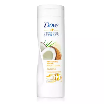 DOVE Лосьон для тела Восстанавливающий с кокосовым маслом и миндальным молочком