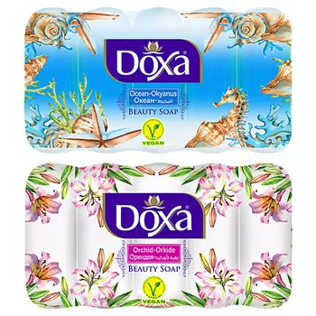 DOXA Мыло туалетное BEAUTY SOAP Орхидея, Океан 600