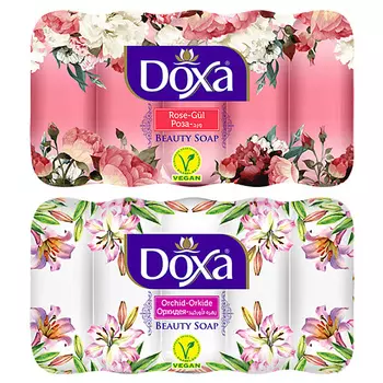 DOXA Мыло твердое BEAUTY SOAP Орхидея, Роза 600.0