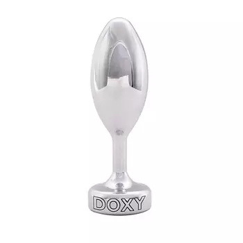 DOXY Втулка анальная Butt Plug Smooth алюминий