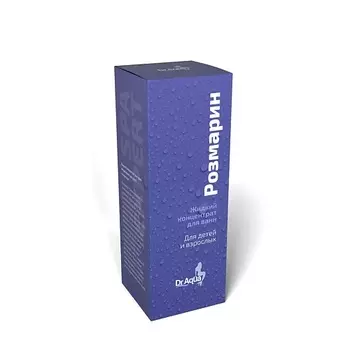 DR.AQUA Жидкий концентрат для ванн для детей и взрослых Розмарин 250.0