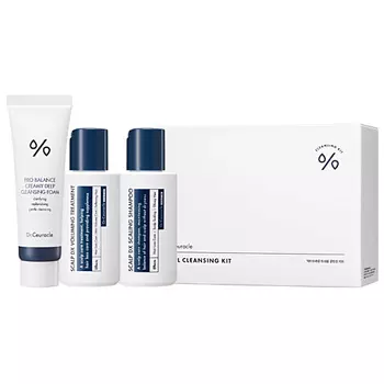DR. CEURACLE Набор для путешествий очищение для лица и волос Travel Cleansing Kit