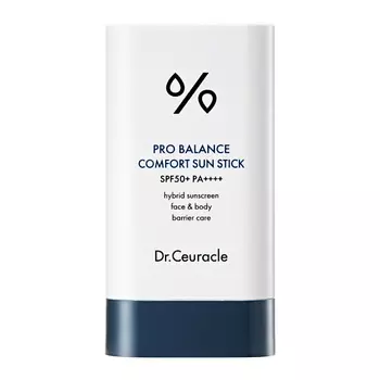 DR. CEURACLE Солнцезащитный стик с пробиотиками Pro Balance Comfort Sun Stick SPF 50+ PA++++ 18.0