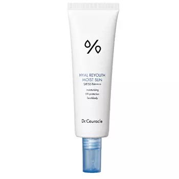 DR. CEURACLE Увлажняющий солнцезащитный крем-гель Hyal Reyouth Moist Sun SPF50+ PA++++ 50.0