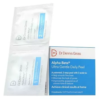 DR DENNIS GROSS Салфетки для лица Alpha Beta Ultra Gentle Daily Peel