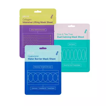 DR.F5 Набор масок "Наука красоты"