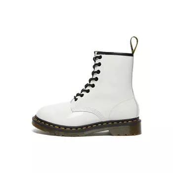 DR. MARTENS Кроссовки Dr.Martens 1460 Patent Leather Lace Up Boots White Womens