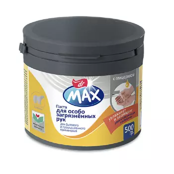 DR MAX Паста с глицерином для особо загрязненных рук 500.0