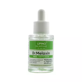 DR.MELAXIN Сыворотка для лица для жирной кожи LIPINO Anti-Fatty Acid Oil Ampoule