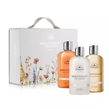 DR.MINERAL’S Ароматическая пена для ванны, подарочный бокс с ручкой