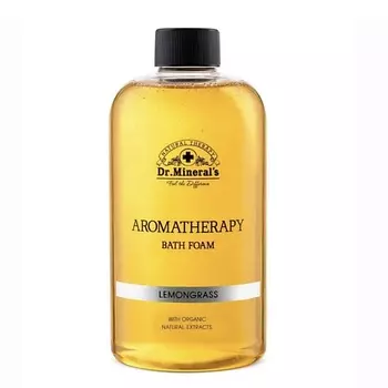 DR.MINERAL’S Пена для ванны на натуральном экстракте лемонграсса, ароматерапия 500.0