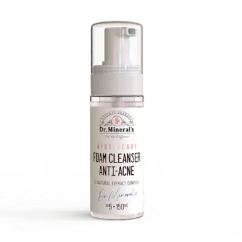 DR.MINERAL’S Пенка для умывания лица ANTI-ACNE для проблемной кожи лица 150.0