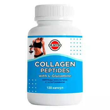 DR. MYBO Пептиды коллагена с L-глутамином энергия и омоложение
