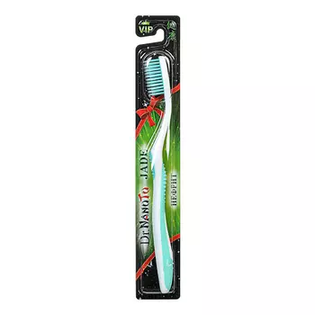 DR.NANOTO Nano Jade Двухрядная зубная щетка с нефритом