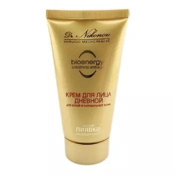 DR. NIKONOV Крем для лица дневной для сухой и нормальной кожи с экстрактом медицинской пиявки