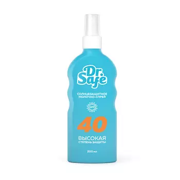 DR. SAFE Солнцезащитный спрей 40 SPF 200.0