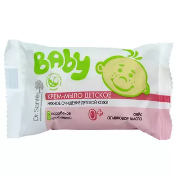 DR.SANTE Крем - мыло детское Овес, Оливковое масло