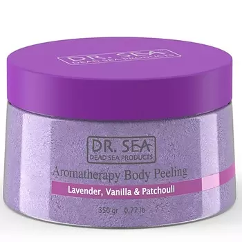 DR. SEA Ароматический пилинг для тела с маслами лаванды, ванили и пачули 350.0