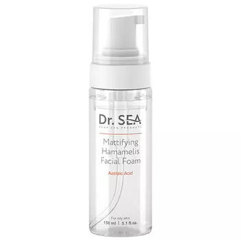DR. SEA Dr. Sea Пена для лица матирующая с гамамелисом и азелаиновой кислотой 150.0