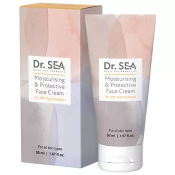 DR. SEA Крем для лица увлажняющий и защитный 30+ SPF 50.0