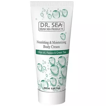 DR. SEA Крем для тела питательный с маслом оливы, экстрактами папайи и зеленого чая 200.0