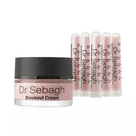 DR SEBAGH Комплекс для жирной кожи и кожи с акне Antibacterial Powder + Breakout Cream