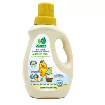 DR. TUTTELLE Мягкий гель для стирки детских вещей и пеленок 1500.0