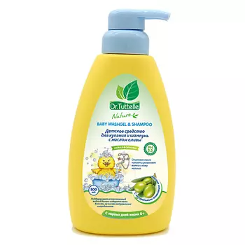 DR. TUTTELLE Средство для купания и шампунь с маслом оливы