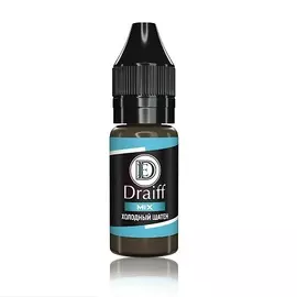 DRAIFF Пигмент для бровей Холодный Шатен