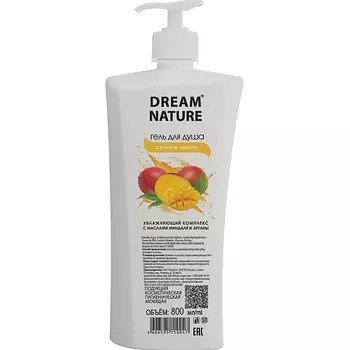 DREAM NATURE Гель для душа "Сочное манго" 800.0
