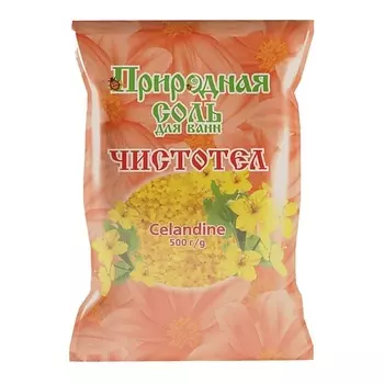 DREAM NATURE Природная соль для ванн "Чистотел" 500.0