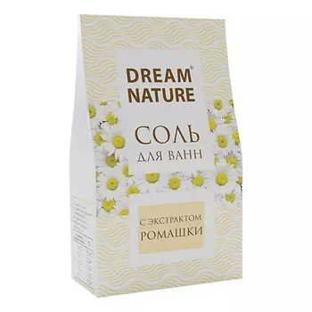 DREAM NATURE Природная соль для ванн "Ромашка" 500.0