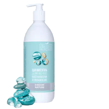 DREAM NATURE Шампунь для волос Восстановление и увлажнение 500.0