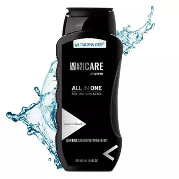 DREAM NATURE Шампунь-гель мужской для душа ALL in ONE 250.0