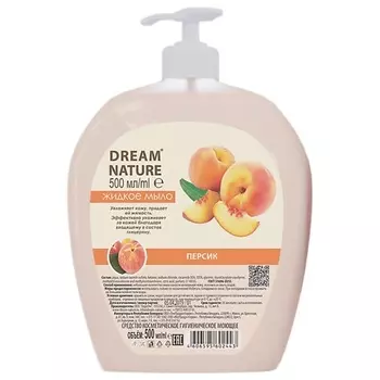 DREAM NATURE Жидкое мыло "Персик" 500.0