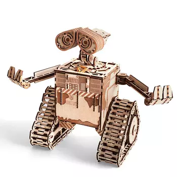 DROVO Механический деревянный конструктор 3D Робот Drover