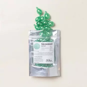 DRTHAI Масло тайское питательное - сыворотка для волос в виде капсул с экстрактом морских водорослей