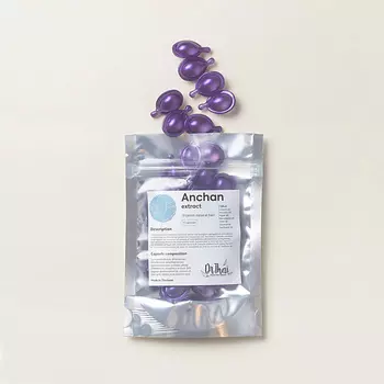 DRTHAI Масло тайское питательное - сыворотка для волос в виде капсул с экстрактом синего чая Анчан