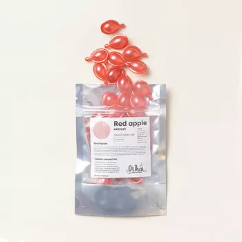 DRTHAI Масло тайское питательное - сыворотка для волос в виде капсул с экстрактом красного яблока