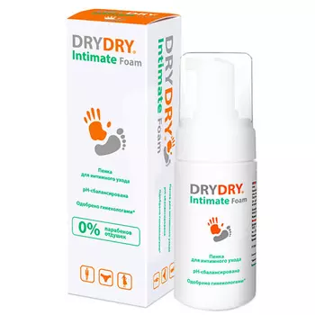 DRY DRY Пенка для интимной гигиены Intimate Foam 100.0