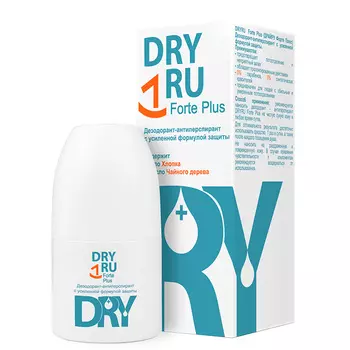 DRY RU Forte Plus Дезодорант-антиперспирант с усиленной формулой защиты