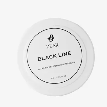 DUAR Маска для ежедневного применения Black Line 200.0
