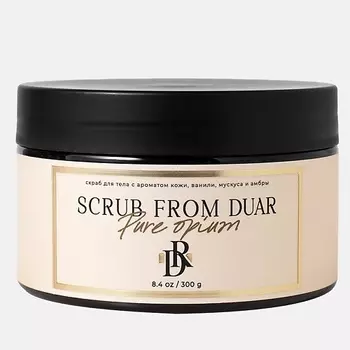 DUAR Скраб для тела PURE OPIUM с опьяняющим ароматом кожи, мускуса и амбры 250.0