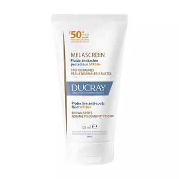 DUCRAY Защитный флюид против пигментации SPF50+ Melascreen