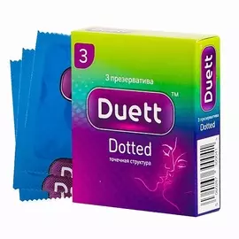 DUETT Презервативы Dotted с точками