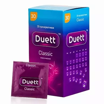 DUETT Презервативы Сlassiс 30.0
