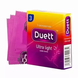 DUETT Презервативы Ultra light