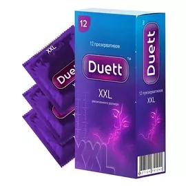 DUETT Презервативы XXL увеличенного размера 12.0